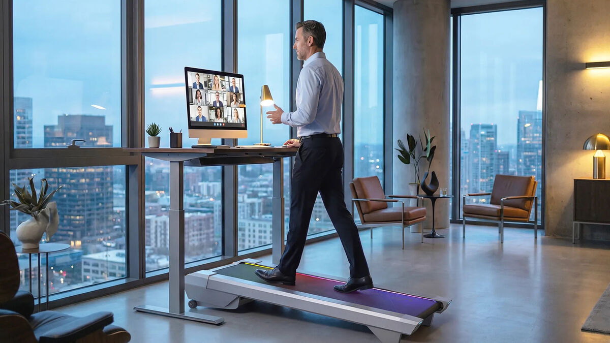 From virtual walks to distance tracking, the app makes staying motivated much easier. Picture: Urevo From virtual walks to distance tracking, the app makes staying motivated much easier. Picture: Urevo