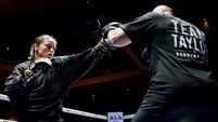 Katie Taylor with her coach Ross Enamait 2/9/2026