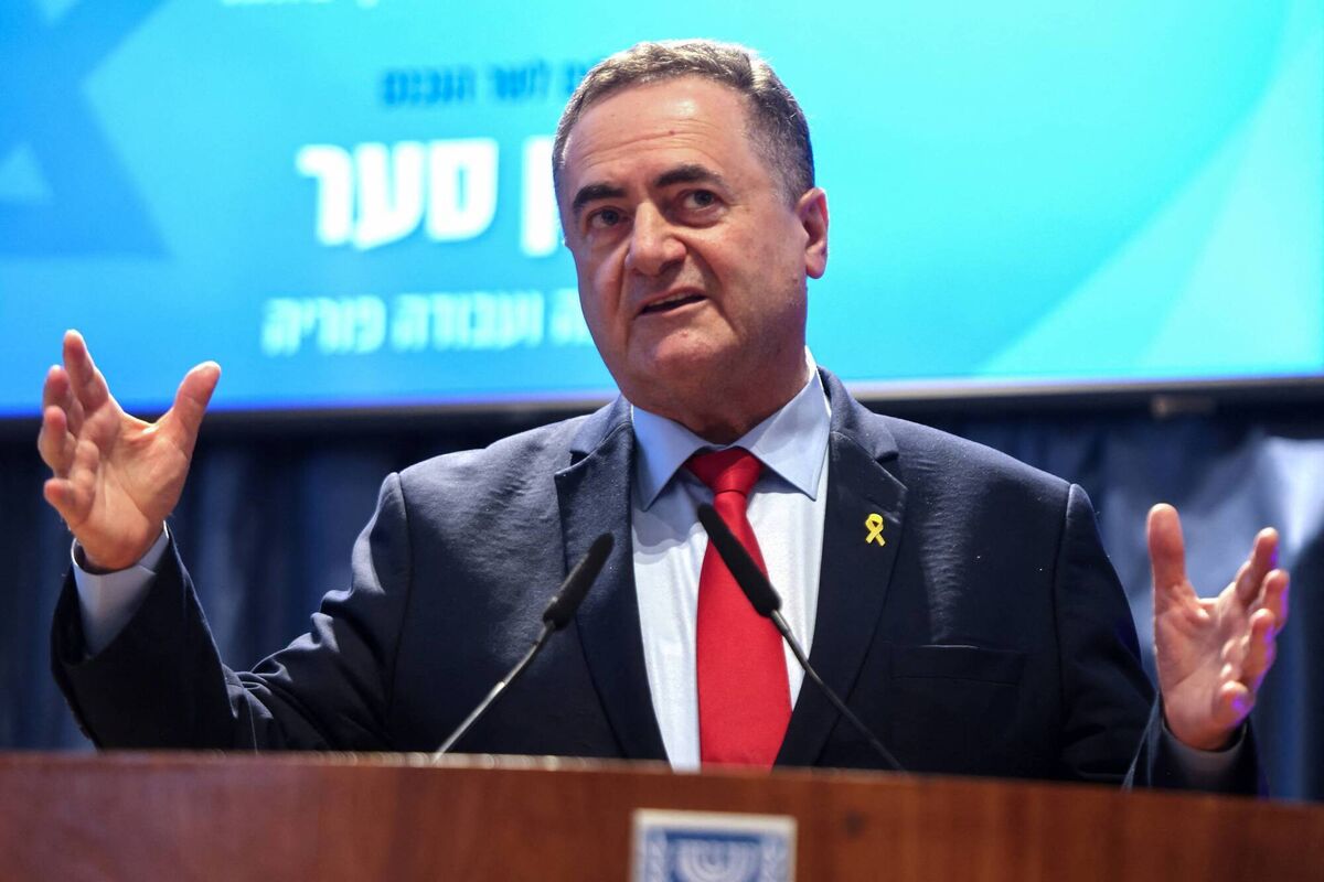 Israel's defence minister Israel Katz said there is 'no real solution for Gaza in the end without this migration'. File picture: Menahem Kahana/AFP/Getty 