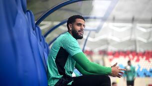 <p>Irish transfer activity continues as defender Andrew Omobamidele has completed a shock loan move from Strasbourg to Belgian side Anderlecht. Pic: Stephen McCarthy/Sportsfile</p>