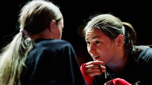 <p>BE LIKE ME: The legendary Katie Taylor with young fan Clodagh Keating ahead of Saturday's Once Upon A Time fight night to close out a remarkable career at Croke Park. Pic: James Crombie, Inpho</p> <p>BE LIKE ME: The legendary Katie Taylor with young fan Clodagh Keating ahead of Saturday's Once Upon A Time fight night to close out a remarkable career at Croke Park. Pic: James Crombie, Inpho</p>