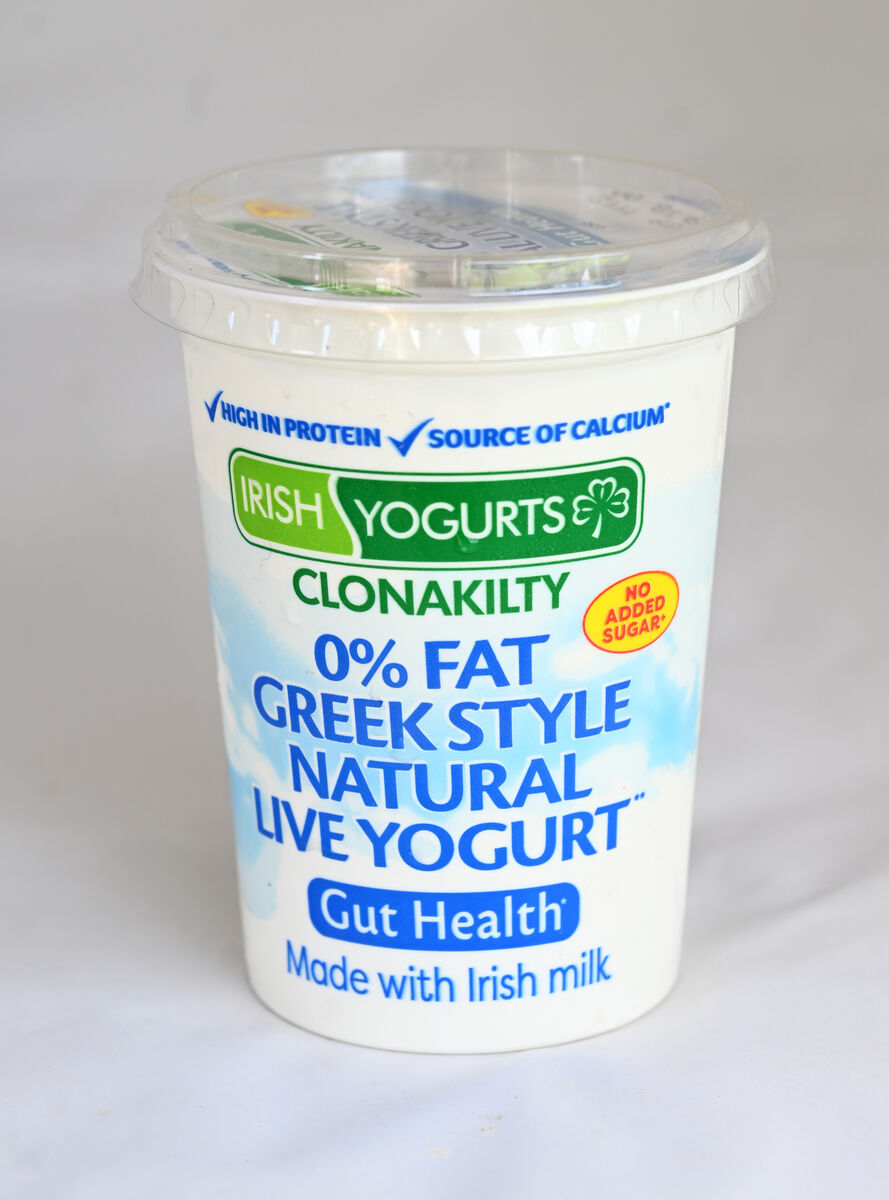 Irish Yogurts Clonakilty 0% Fat Greek-style yogurt. Picture: Larry Cummins Irish Yogurts Clonakilty 0% Fat Greek-style yogurt. Picture: Larry Cummins