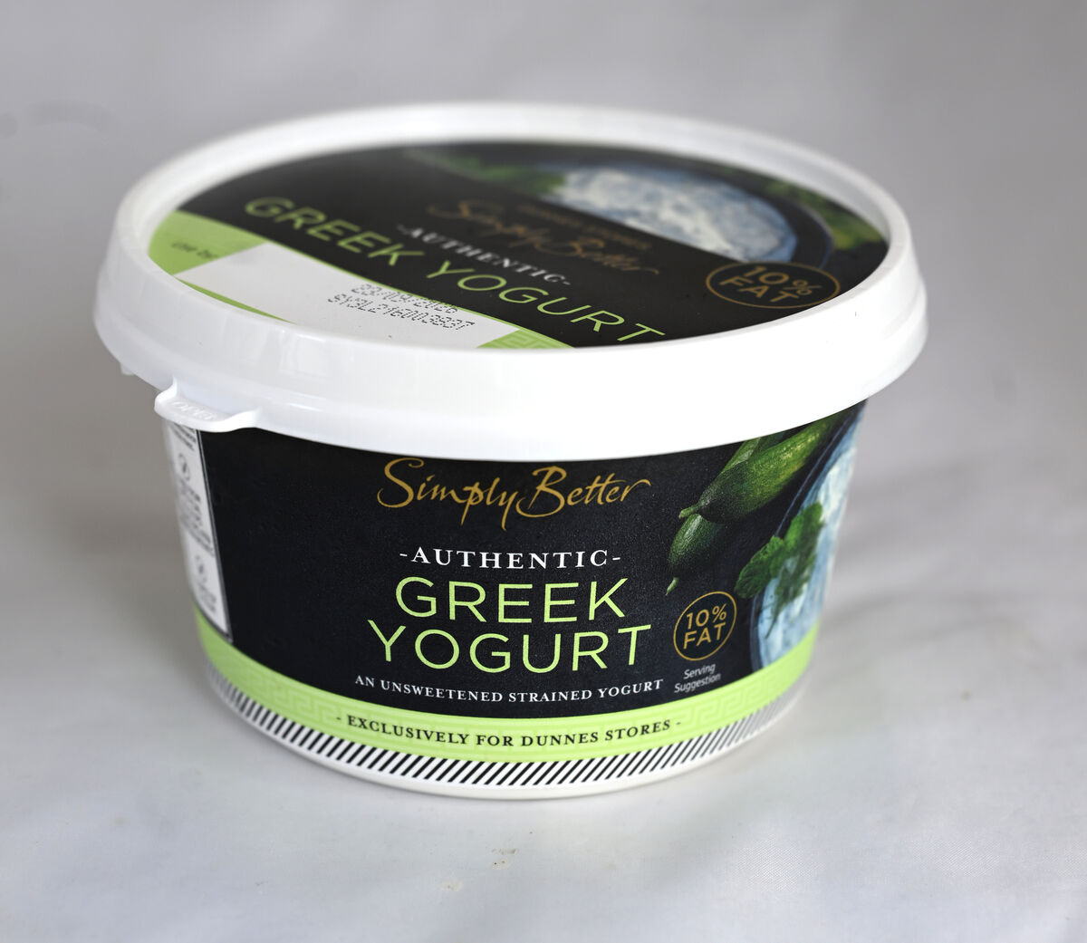Simply Better exclusively for Dunnes Stores - Authentic Greek yogurt. Picture: Larry Cummins Simply Better exclusively for Dunnes Stores - Authentic Greek yogurt. Picture: Larry Cummins