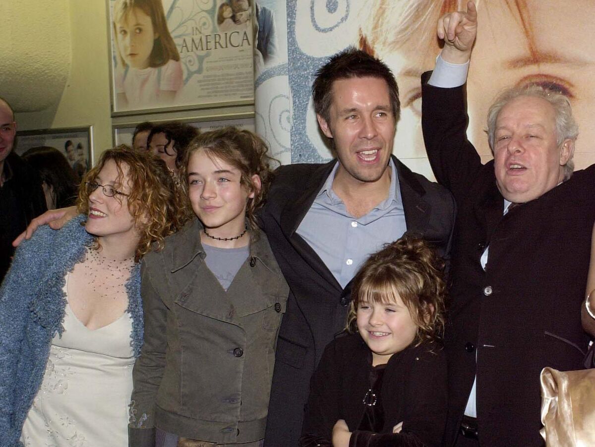 Sarah Bolger, second from left, in 2003 with other members of the 'In America' cast, and director Jim Sheridan, at the Irish premiere of the film. Sarah Bolger, second from left, in 2003 with other members of the 'In America' cast, and director Jim Sheridan, at the Irish premiere of the film.