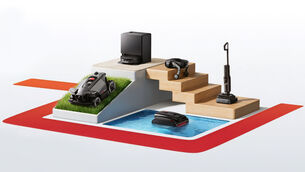 <p>The new Roborock range, displayed at IFA, marks a significant shift toward a complete home and garden cleaning ecosystem. Picture: Roborock</p>