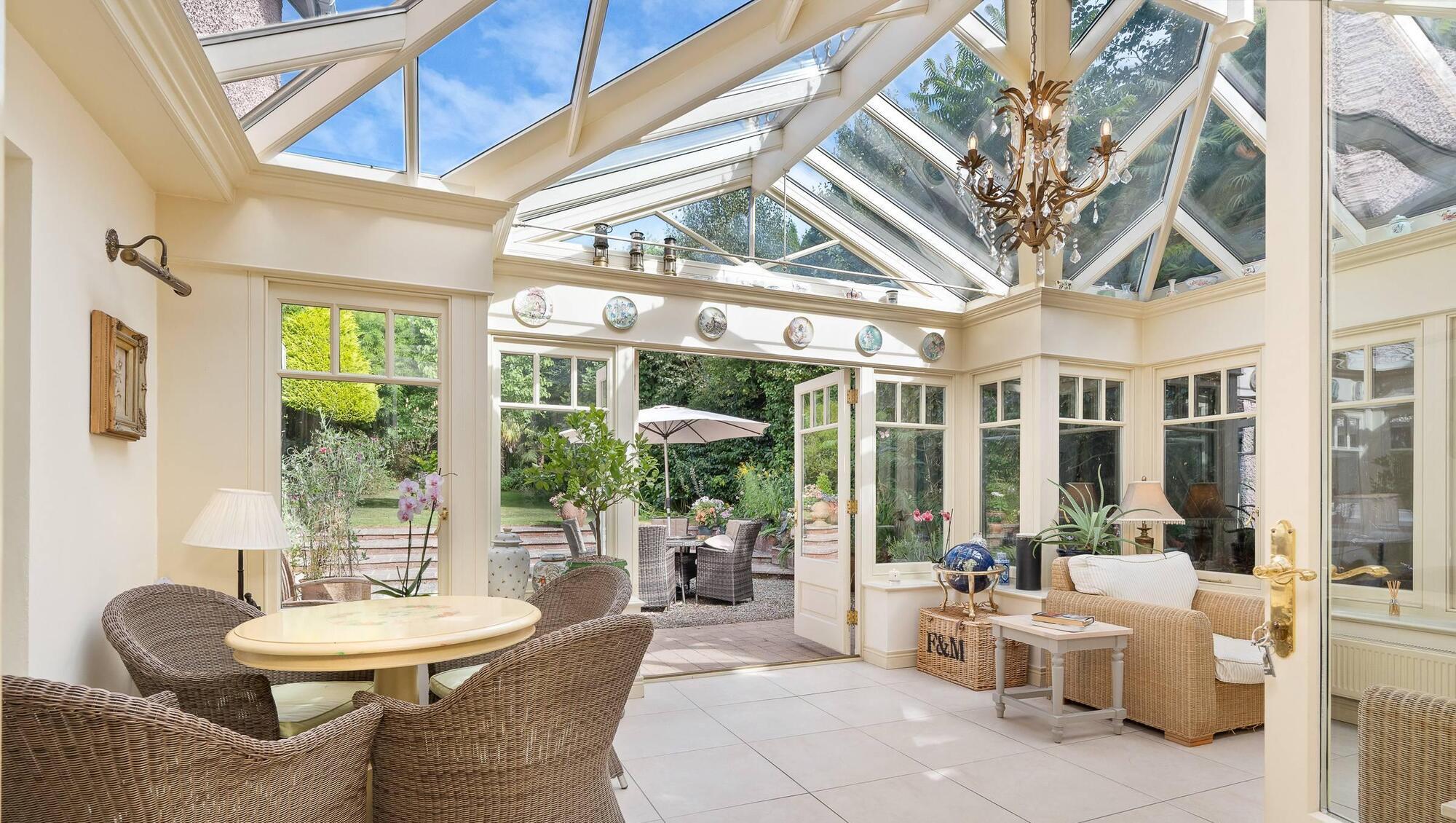 The conservatory at The Elms, Beaumont Crescent. Pictures: H-Pix