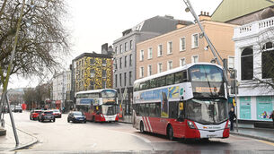<p>Providing a frequent public transport network is key to changing behaviour and attitudes. File picture: Larry Cummins</p>