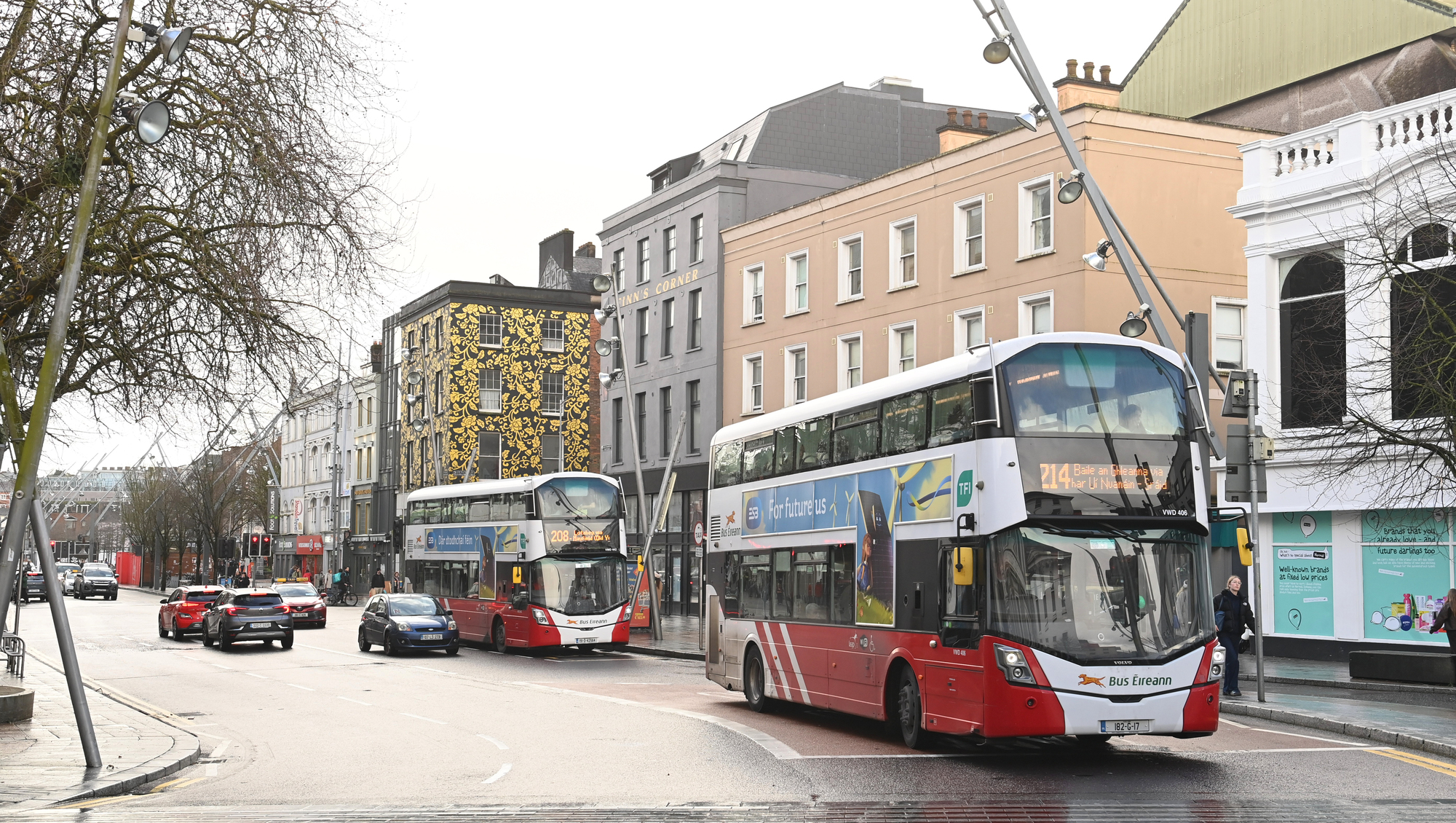 Providing a frequent public transport network is key to changing behaviour and attitudes. File picture: Larry Cummins