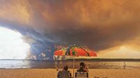 TOPSHOT-FRANCE-ENVIRONMENT-CLIMATE-WEATHER-WILDFIRE