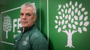 <p>INTO THE WEST: Departing Galway Senior Football manager Pádraic Joyce. Pic: INPHO/Dan Sheridan</p>