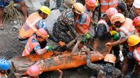 Nepal-Tibet flash flood: Two workers pulled alive from hydropower tunnel nine days after disaster