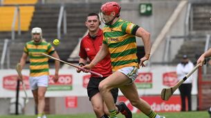 <p> Alan Connolly of Blackrock surges forward. Pic: Dan Linehan</p> <p> Alan Connolly of Blackrock surges forward. Pic: Dan Linehan</p>