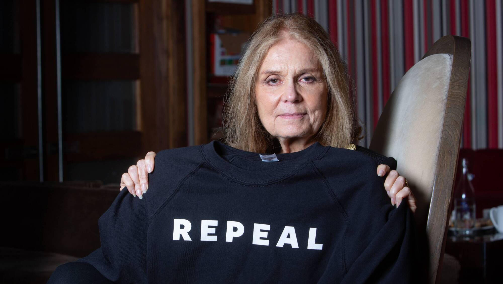 Activist and writer Gloria Steinem  at the West Cork Literary Festival in Bantry in 2016. ‘Steinem stood in for a large swath of feminists – intellectuals and activists, writers and organisers, liberals and radicals, lesbians and Playboy bunnies — and did her best to respect them all.’ Picture: Darragh Kane