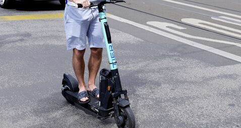 E-scooters use