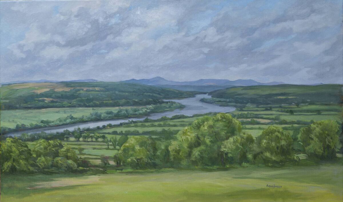 River Blackwater Valley, by Andrea Jameson. River Blackwater Valley, by Andrea Jameson.
