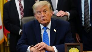 <p>US president Donald Trump espouses right-wing populism Picture: AP Photo/Julia Demaree Nikhinson</p>