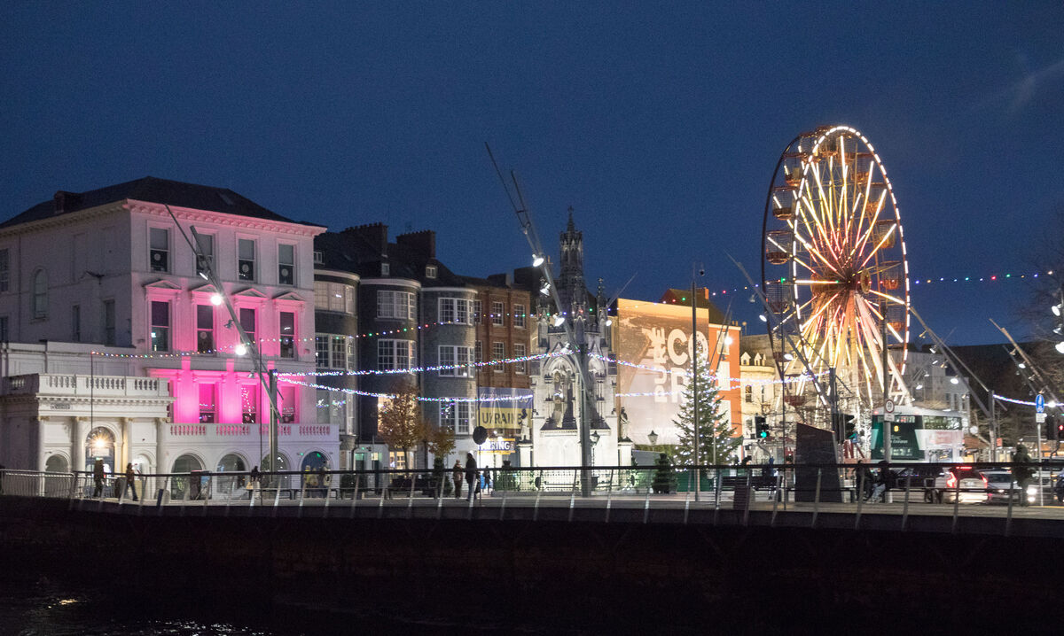 A view of the Ferris Wheel that was been installed on the Grand Parade last winter. Picture: David Creedon A view of the Ferris Wheel that was been installed on the Grand Parade last winter. Picture: David Creedon