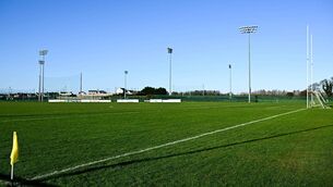 <p>Mungret St Paul's beat Newcastle West 3-17 to 0-17 in Rathkeale. Pic: Harry Murphy/Sportsfile</p>