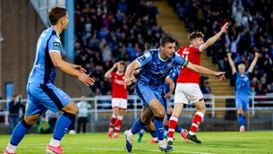 <p>Páraig Amond opened the scoring for Waterford against Sligo. Pic: Michael P Ryan/Sportsfile</p>