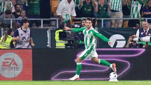 <p>Troy Parrott scored the winning goal for Real Betis in the 81st minute against Real Madrid. Pic: Fran Santiago/Getty Images)</p> <p>Troy Parrott scored the winning goal for Real Betis in the 81st minute against Real Madrid. Pic: Fran Santiago/Getty Images)</p>