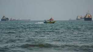 The US said it had targeted three tankers (AP) The US said it had targeted three tankers (AP)