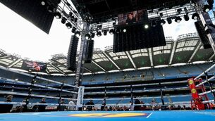 <p>WHAT KATIE DID: Croke Park ahead of the fight event, Pic: INPHO/Gary Carr</p> <p>WHAT KATIE DID: Croke Park ahead of the fight event, Pic: INPHO/Gary Carr</p>