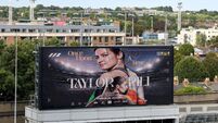 A view of the big screen inside Croke Park 5/9/2026