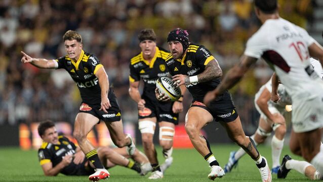 <p>La Rochelle beat Toulouse 30-27 in their opening game of the Top 14 season. Pic: XAVIER LEOTY / AFP via Getty Images</p>