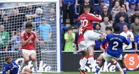 Everton v Manchester United - Premier League - Hill Dickinson Stadium