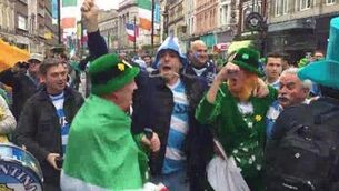 WATCH: Ireland and Argentina fans in fine voice as World Cup quarter-final approaches