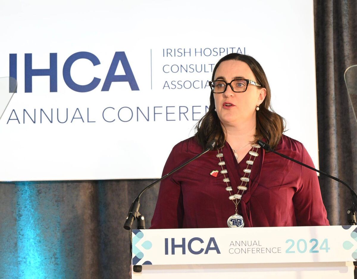 Professor Gabrielle Colleran: 'We in the IHCA agree wholeheartedly with the minister that consultants' onsite presence at weekends has a huge impact on patient experience and patient flow.' Professor Gabrielle Colleran: 'We in the IHCA agree wholeheartedly with the minister that consultants' onsite presence at weekends has a huge impact on patient experience and patient flow.'