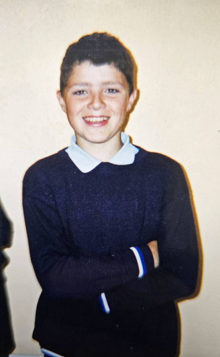 Casey's graduation day from Scoil Bhreannain NS Portmagee in June 2002. Age 12 Casey's graduation day from Scoil Bhreannain NS Portmagee in June 2002. Age 12