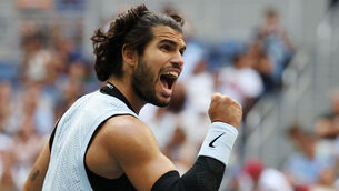 Carlos Alcaraz breezed past Tommy Paul (AP Photo/Heather Khalifa)