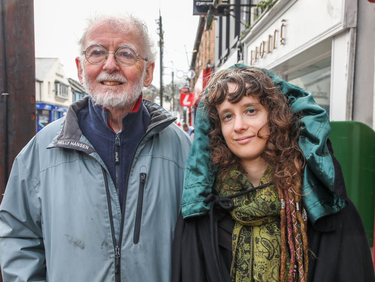 Jimmy Crowley and his partner Eve Telford.