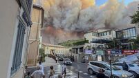 Wildfires Break Out In Cotignac, Southern France