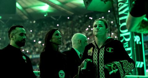 Katie Taylor makes her entrance 5/9/2026