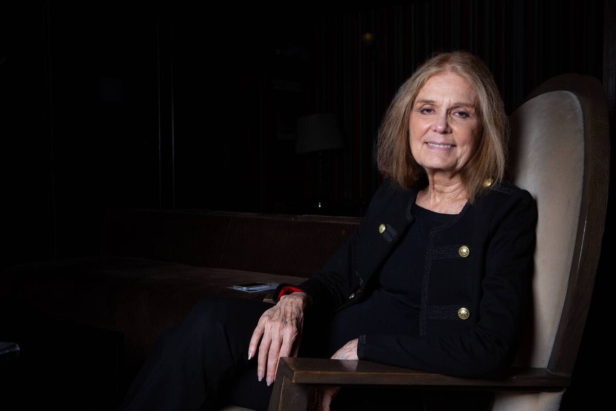Gloria Steinem at the West Cork Literary Festival in Bantry in  2016, where she spoke about her book 'My Life on the Road'. Picture: Darragh Kane