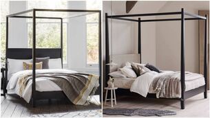 <p>The Boho Boutique and Wardley four-poster beds.</p>