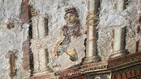 Italy-Ancient Fresco
