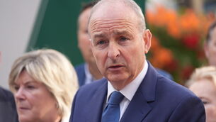 <p>Taoiseach Micheál Martin speaking to the media as he arrives for Fianna Fail's annual think-in at Tullamore Court Hotel in Tullamore, Co Offaly. Picture date: Monday September 7, 2026. Picture: Niall Carson/PA</p> <p>Taoiseach Micheál Martin speaking to the media as he arrives for Fianna Fail's annual think-in at Tullamore Court Hotel in Tullamore, Co Offaly. Picture date: Monday September 7, 2026. Picture: Niall Carson/PA</p>
