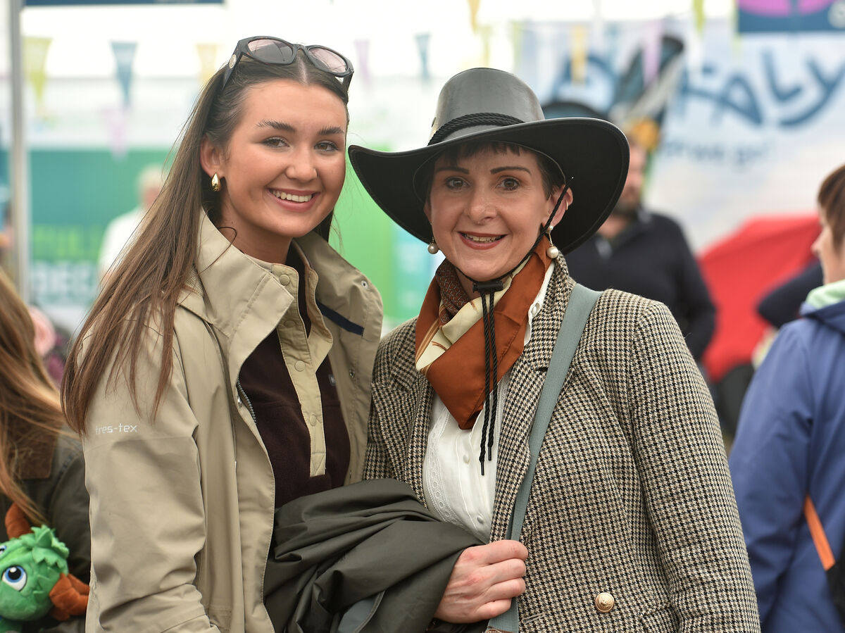 Sinéad and Ctristine McErlean at the 2025 National Ploughing Championships in Screggan, Co Offaly. Picture Dan Linehan Sinéad and Ctristine McErlean at the 2025 National Ploughing Championships in Screggan, Co Offaly. Picture Dan Linehan