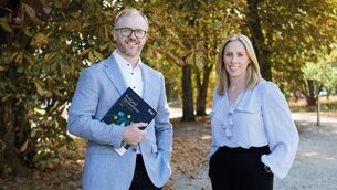 <p>David Leydon, Group Head of Growth and Agrifood Consulting at ifac with Karina Pierce Dean of Agricultural Science and Head of School, UCD. </p> <p>David Leydon, Group Head of Growth and Agrifood Consulting at ifac with Karina Pierce Dean of Agricultural Science and Head of School, UCD. </p>