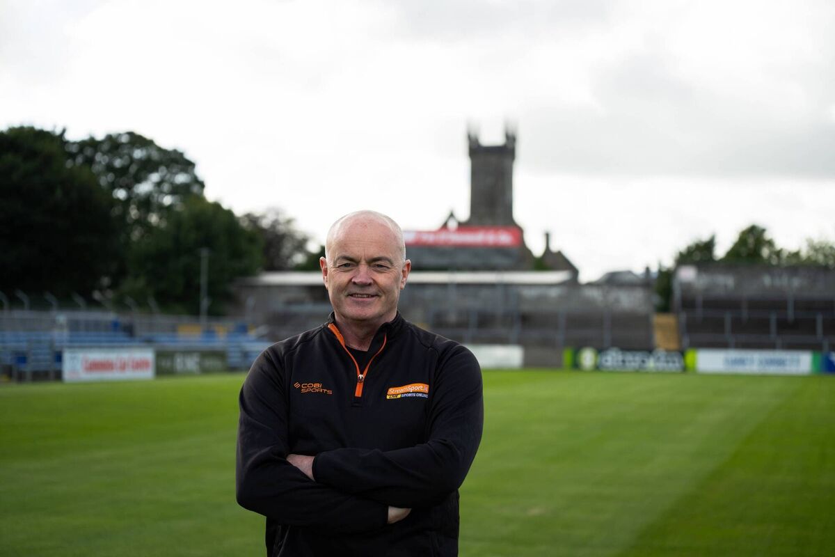 Anthony Daly, Stream Sport brand ambassador, at Zimmer Biomet Pairc Chiosóg in Ennis. Pic: Fergal Durkan Anthony Daly, Stream Sport brand ambassador, at Zimmer Biomet Pairc Chiosóg in Ennis. Pic: Fergal Durkan