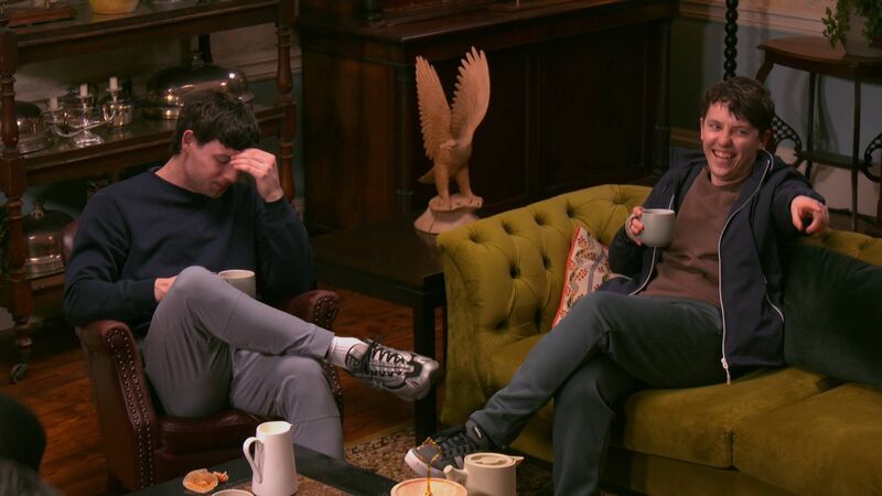Donal is at a loss after Kayleigh reveals the shield to the room