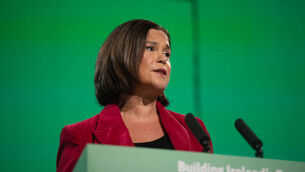 <p>Sinn Féin leader Mary Lou McDonald broadly welcomed Minister for Justice Jim O'Callaghan's proposed reforms of the citizenship process in an interview with RTÉ's Morning Ireland. Picture: Zoe Linkson</p>