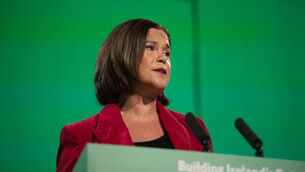 <p>Sinn Féin leader Mary Lou McDonald broadly welcomed Minister for Justice Jim O'Callaghan's proposed reforms of the citizenship process in an interview with RTÉ's Morning Ireland. Picture: Zoe Linkson</p>