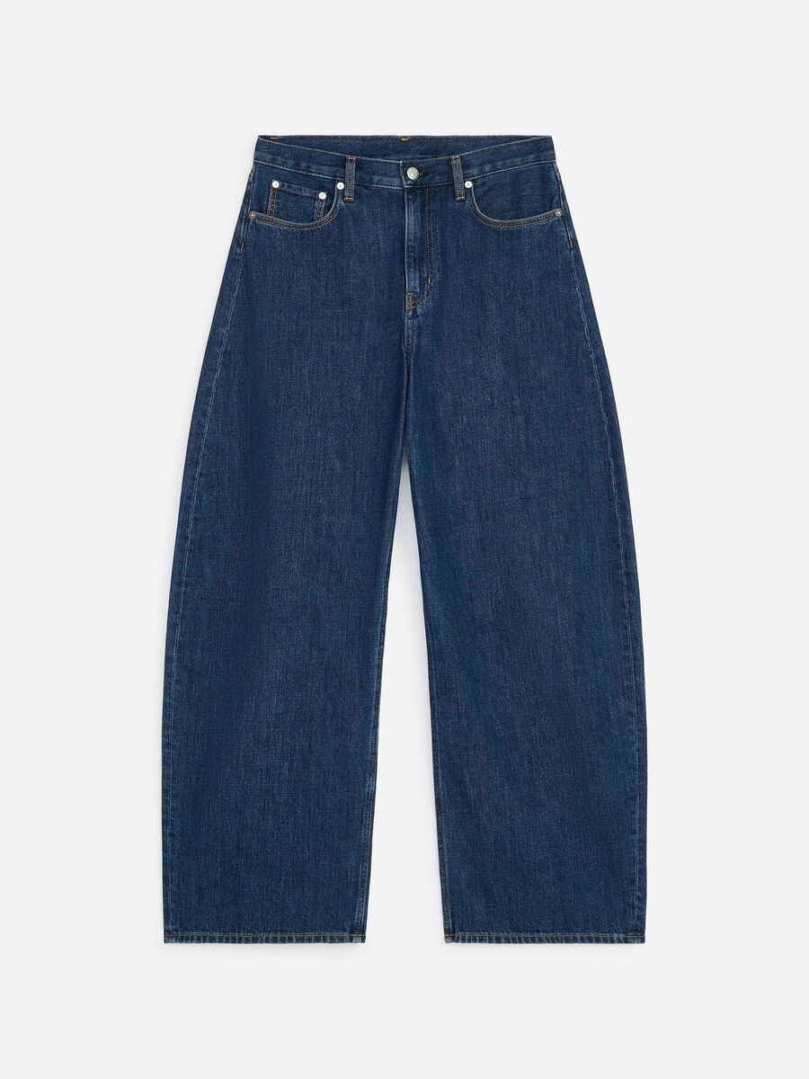 Fashion Barrel Leg Jeans, €99, Arket. Fashion Barrel Leg Jeans, €99, Arket.