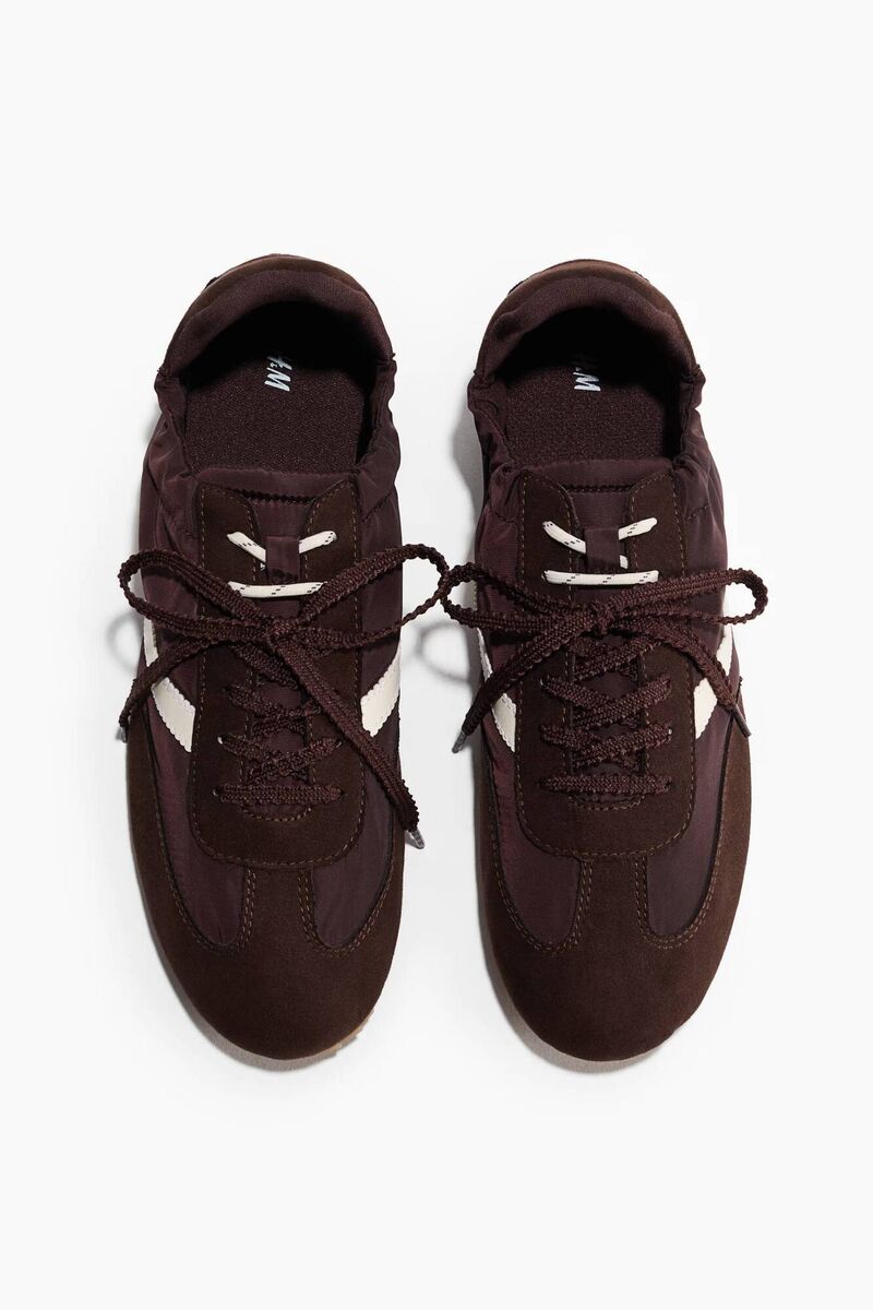 Fashion Coffee & Cream Trainers, €29.99, H&M Fashion Coffee & Cream Trainers, €29.99, H&M