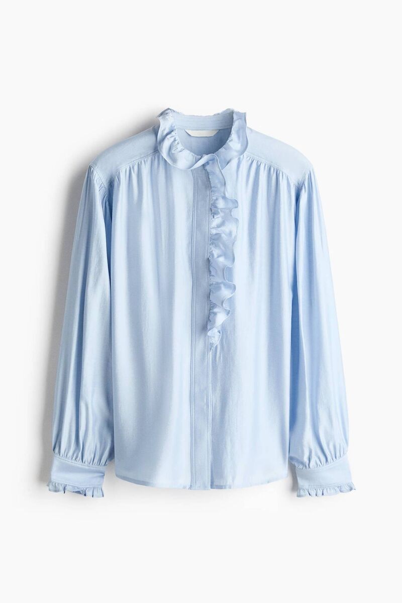 Fashion Ruffled Blouse, €24.99, H&M Fashion Ruffled Blouse, €24.99, H&M