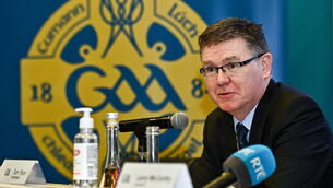 <p>Tom Ryan said the GAA's commitment to integration "remains firm and absolute". Pic: Sam Barnes/Sportsfile</p>